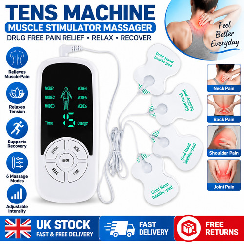 Tens machine therapy pads back - machine,